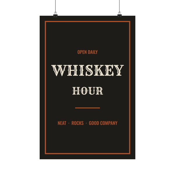 Whiskey Hour Poster