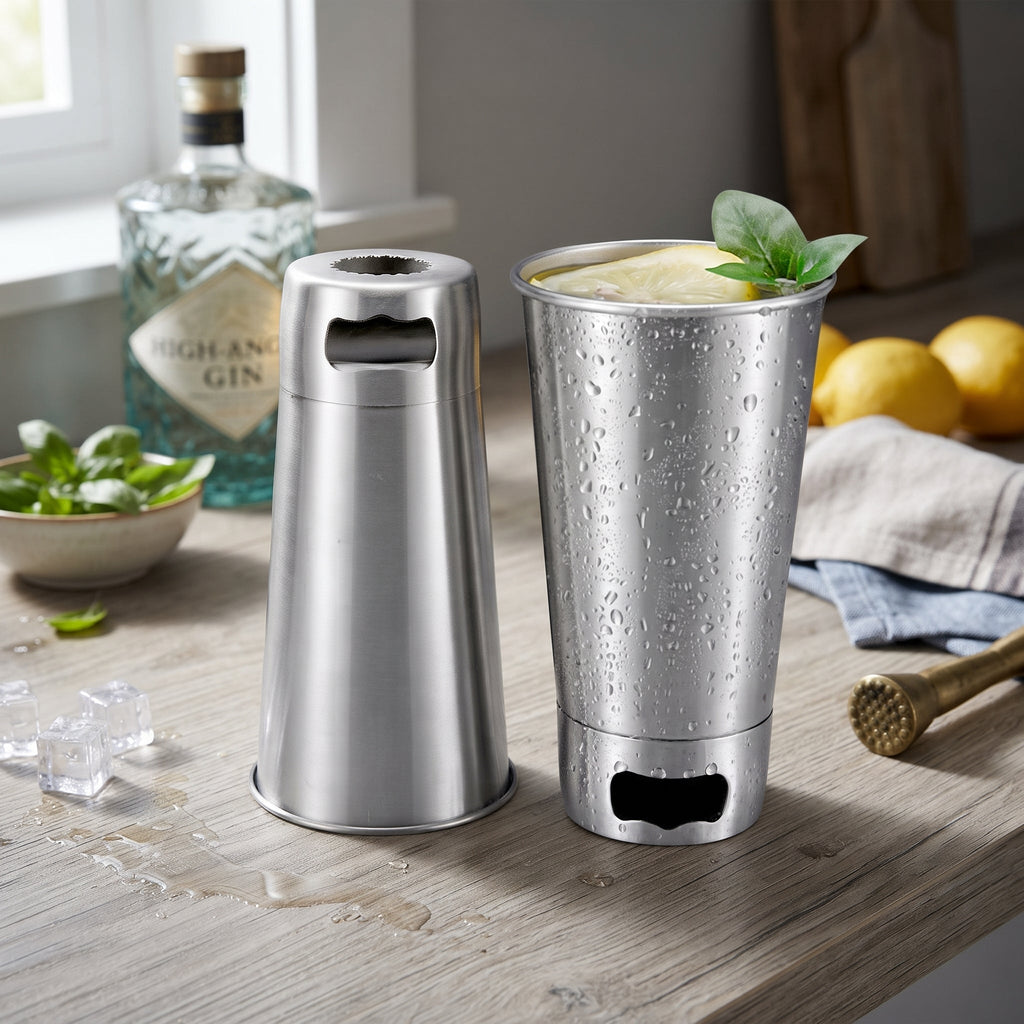 16 Oz Stainless Steel Cup with Dual Bottle Openers-1