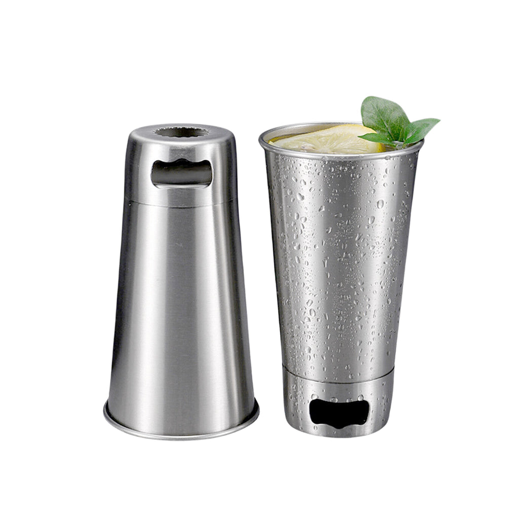 16 Oz Stainless Steel Cup with Dual Bottle Openers-2