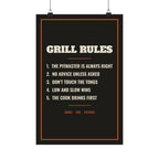 Grill Rules Poster