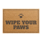 Wipe Your Paws Coir Doormat