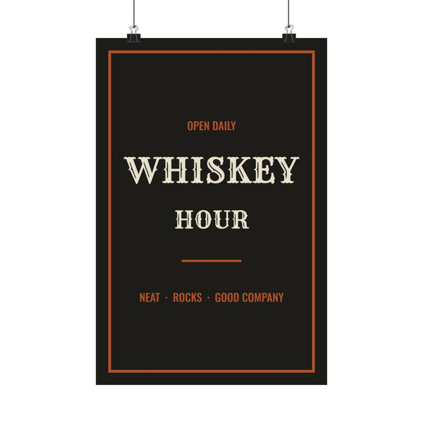 Whiskey Hour Poster