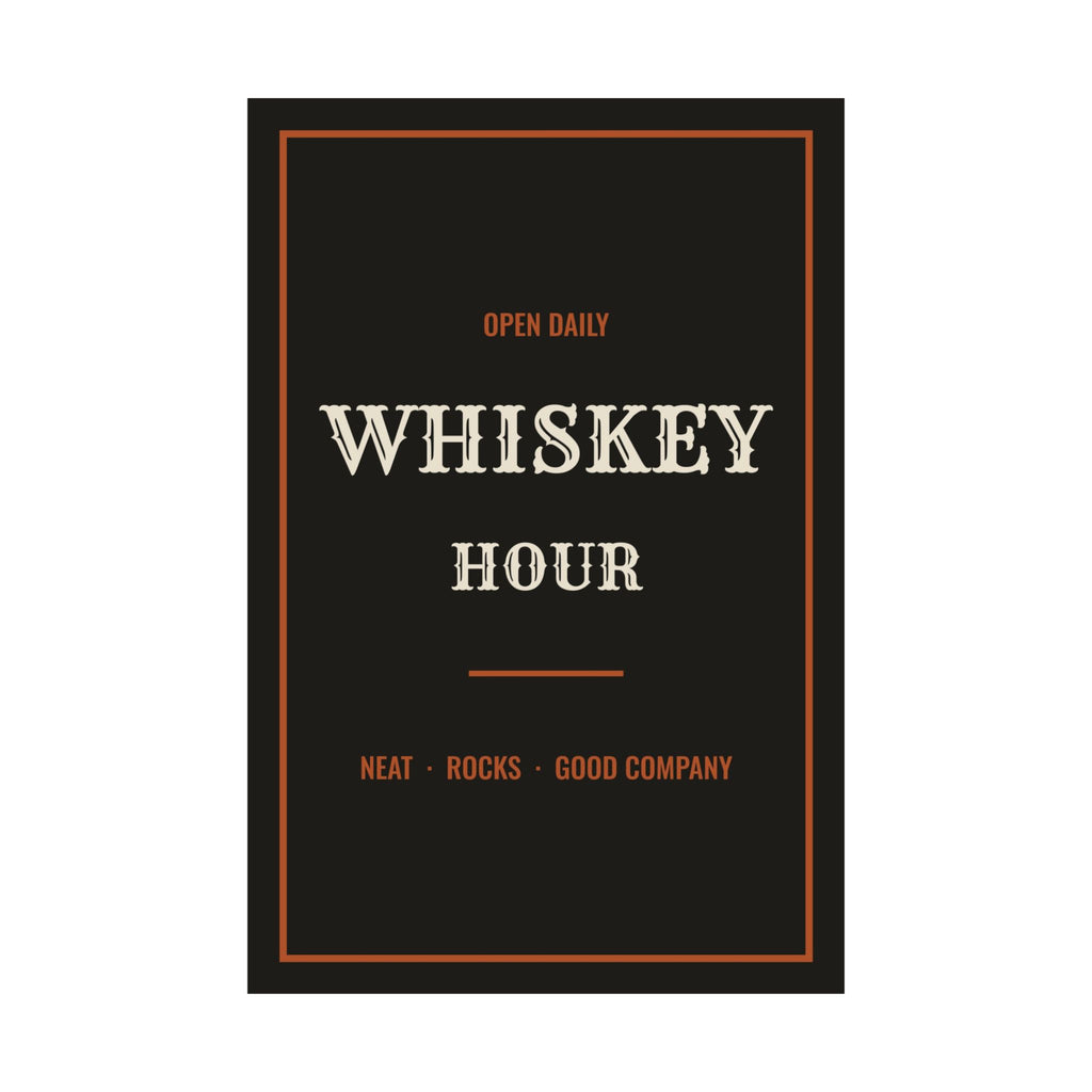 Whiskey Hour Poster