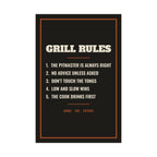 Grill Rules Poster