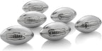 Whiskey Glasses & Football Chilling Stones Gift Set