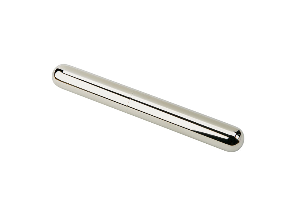 Stainless Steel Cigar Tube with Black Pouch-3