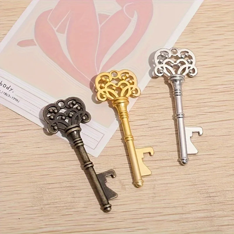 Vintage Crown Key Shape Bottle Opener-3