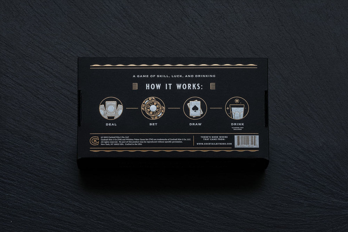 Whiskey Poker Game Set-8