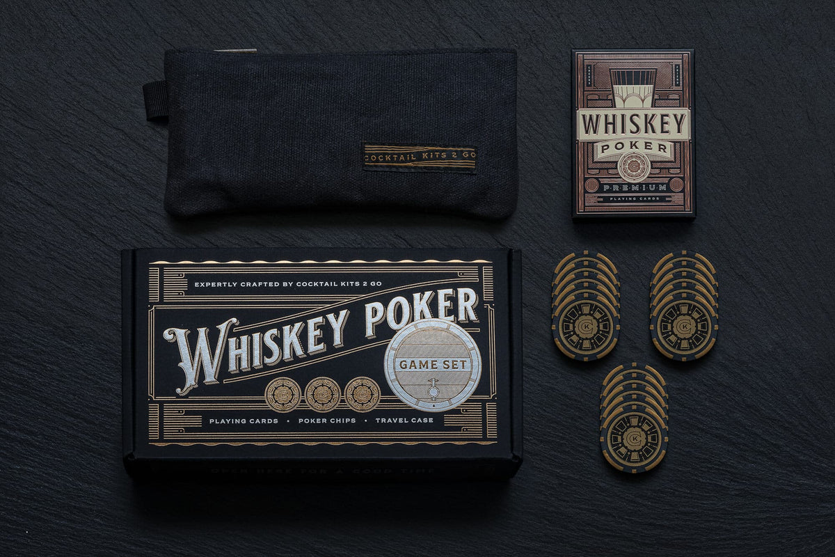 Whiskey Poker Game Set-0