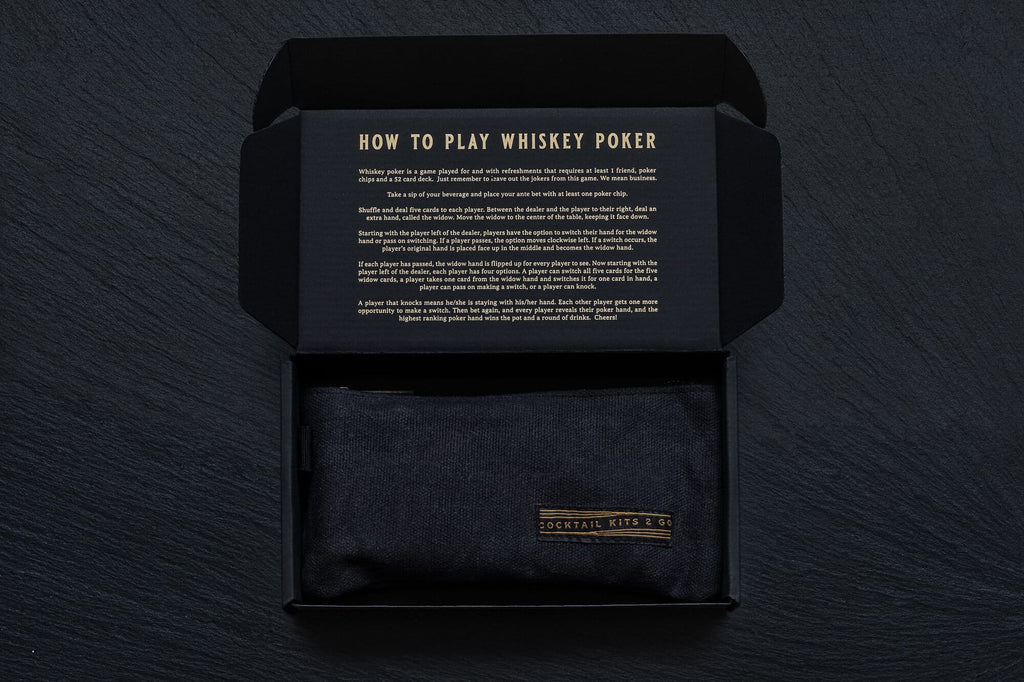 Whiskey Poker Game Set-4