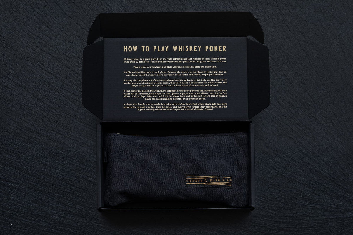Whiskey Poker Game Set-4