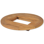 Beer Crate Tabletop Teak 27.6"-1