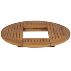 Beer Crate Tabletop Teak 27.6"-3