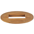 Beer Crate Tabletop Teak 27.6"-2