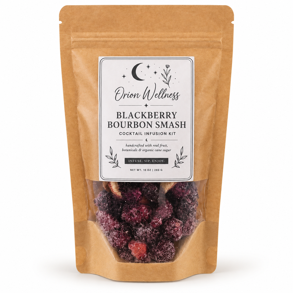 Blackberry Bourbon Smash Cocktail Infusion Kit-0